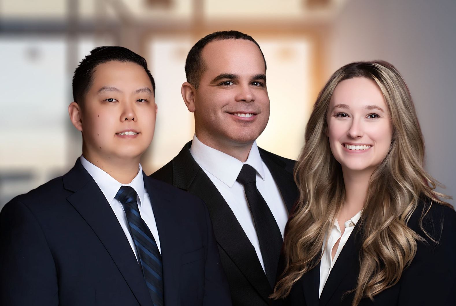Eric Lo, Ben Cruz, Sarah Wilder headshot